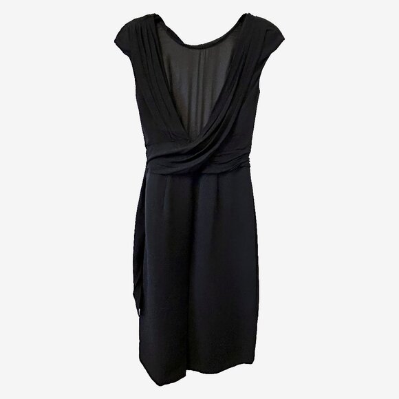 PRADA Elegant Open-Back Midi Dress, size IT 38 - Picture 3 of 5